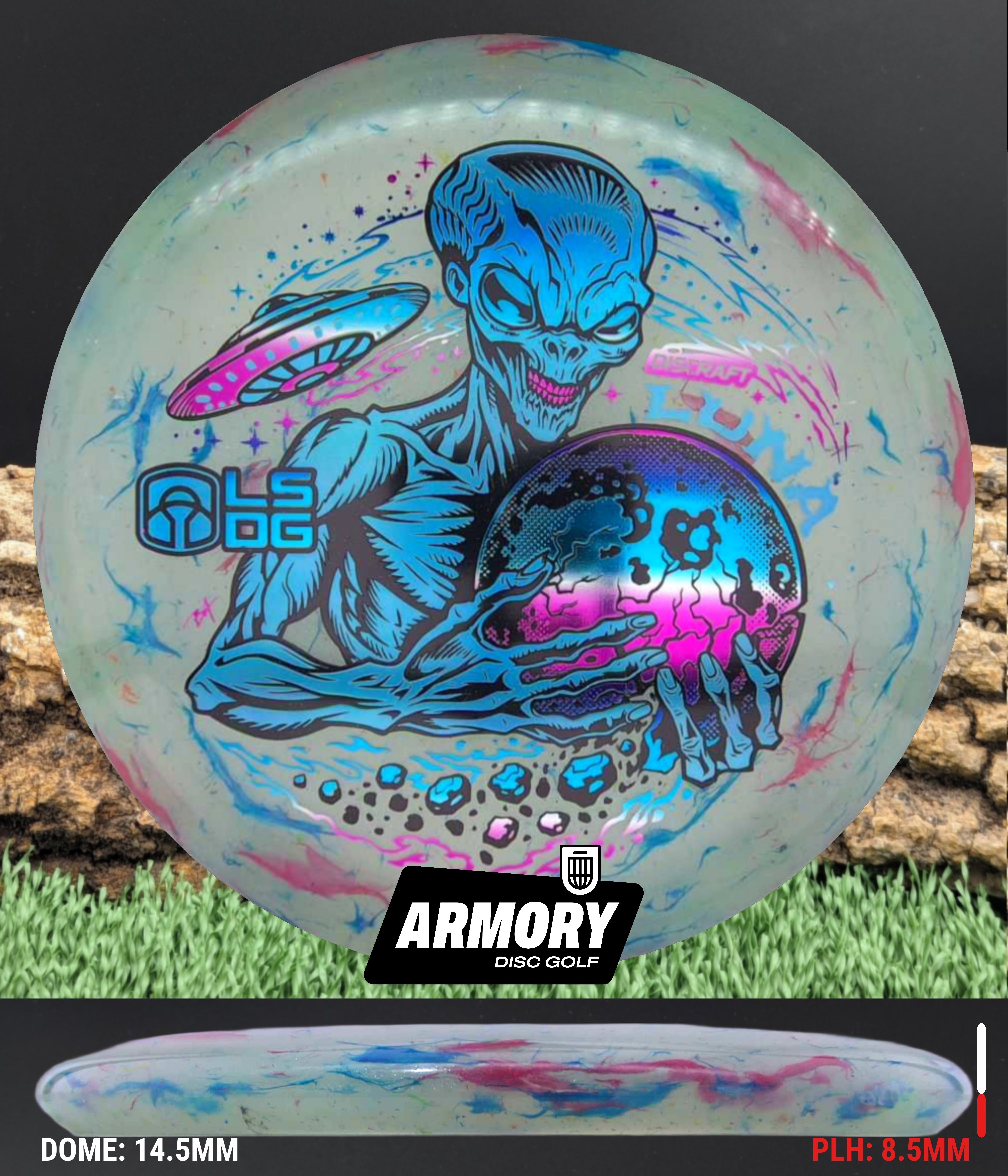 Discraft Colorshift Jawbreaker FLX Luna – Armory Disc Golf Shop
