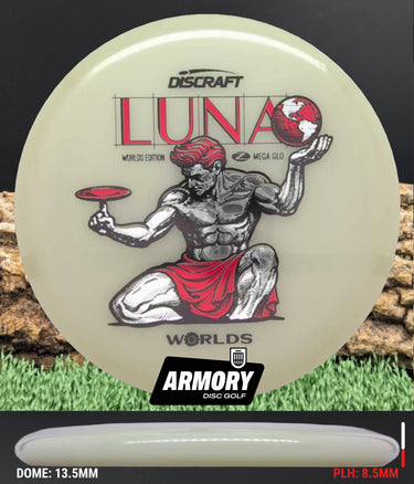 Discraft MEGA GLO Luna - “Spirit of Detroit”