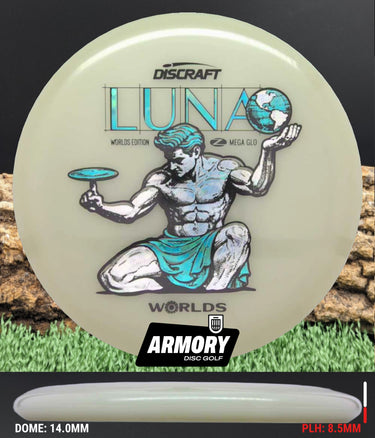 Discraft MEGA GLO Luna - “Spirit of Detroit”
