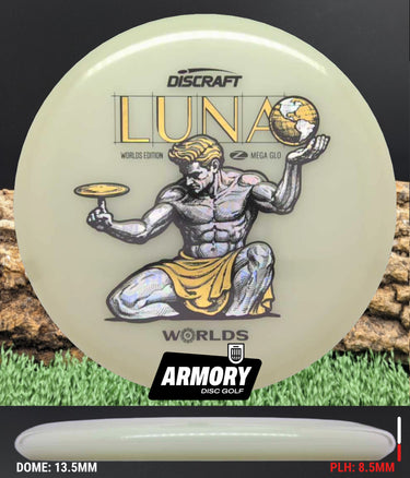 Discraft MEGA GLO Luna - “Spirit of Detroit”
