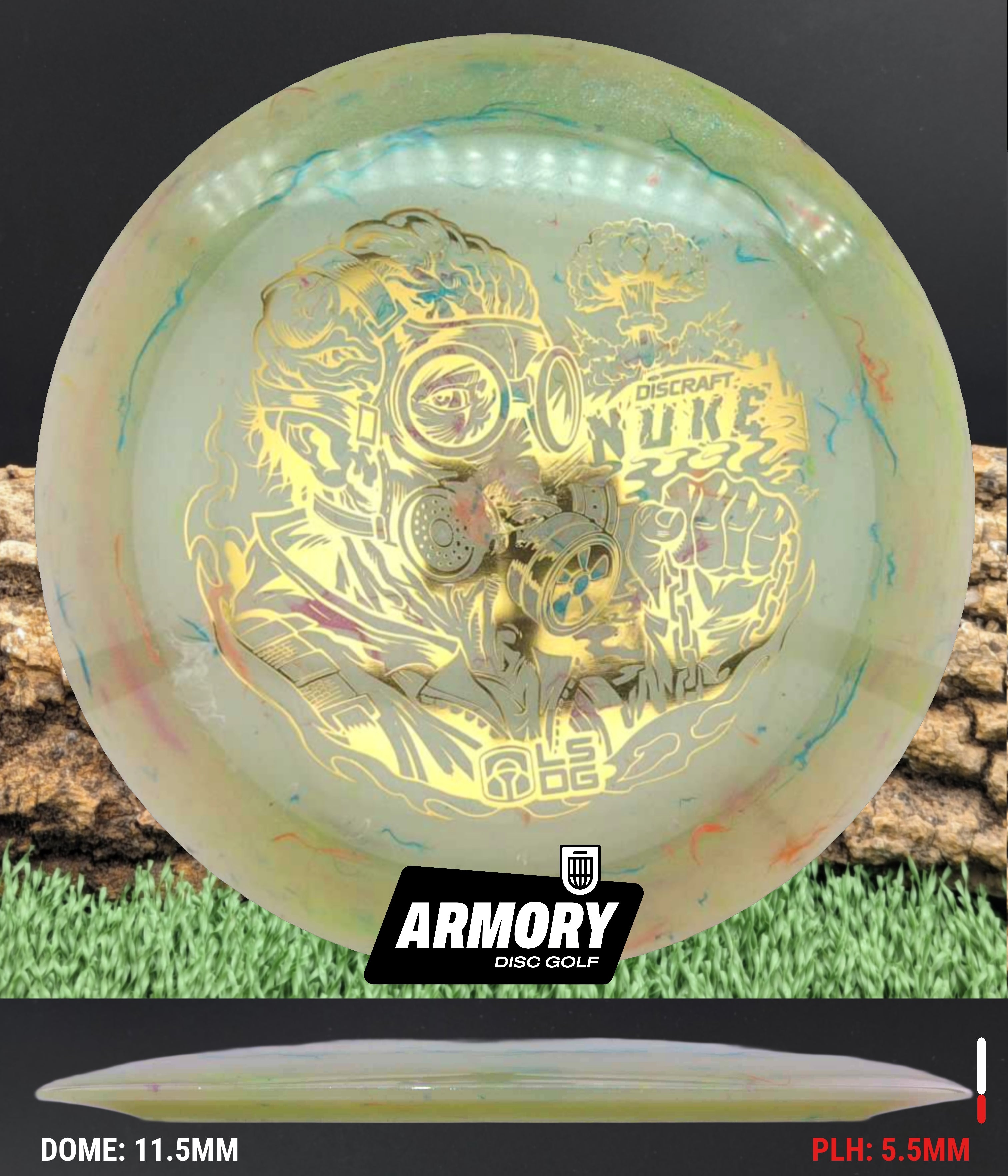 Discraft Colorshift Jawbreaker Z FLX Nuke – Armory Disc Golf Shop