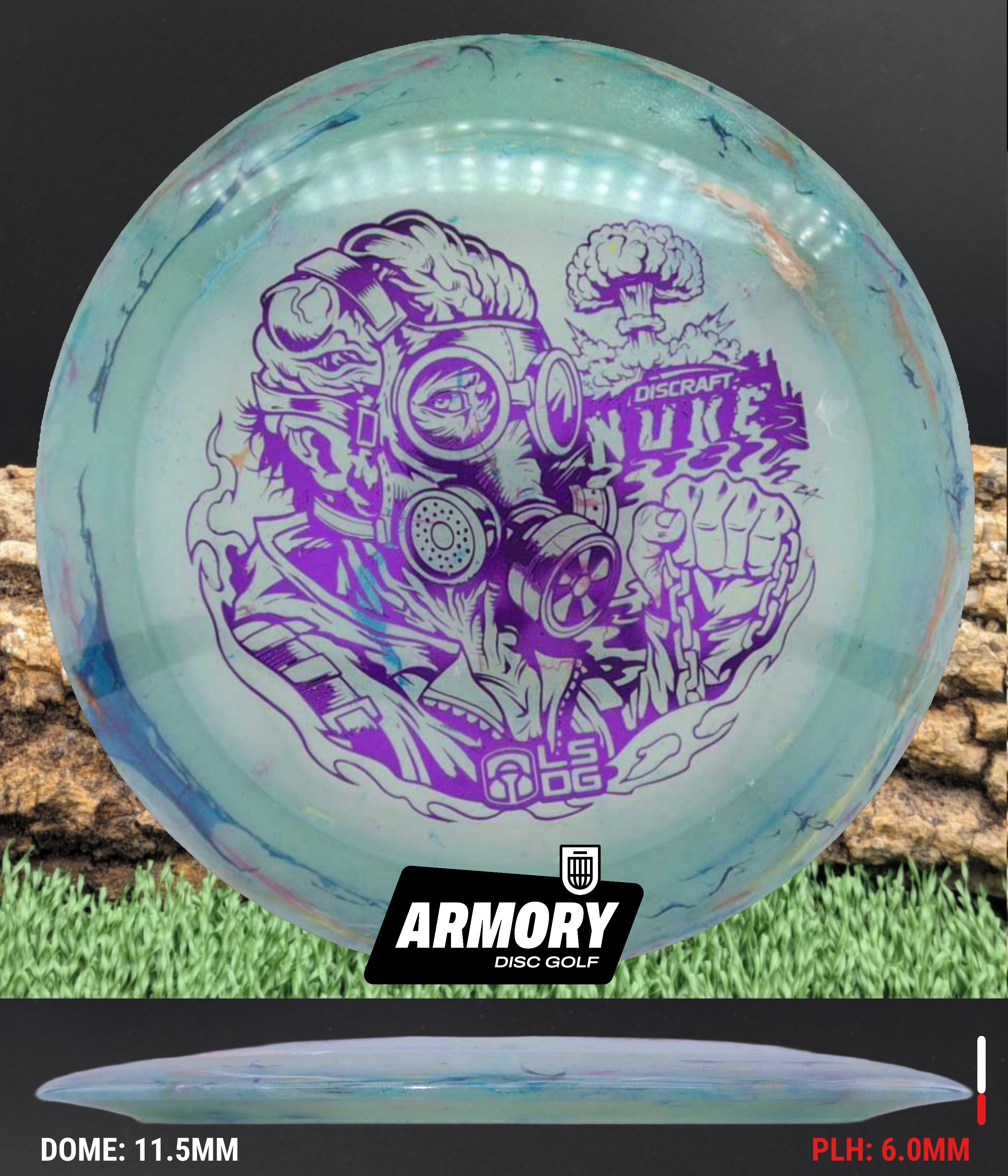 Discraft Colorshift Jawbreaker Z FLX Nuke – Armory Disc Golf Shop