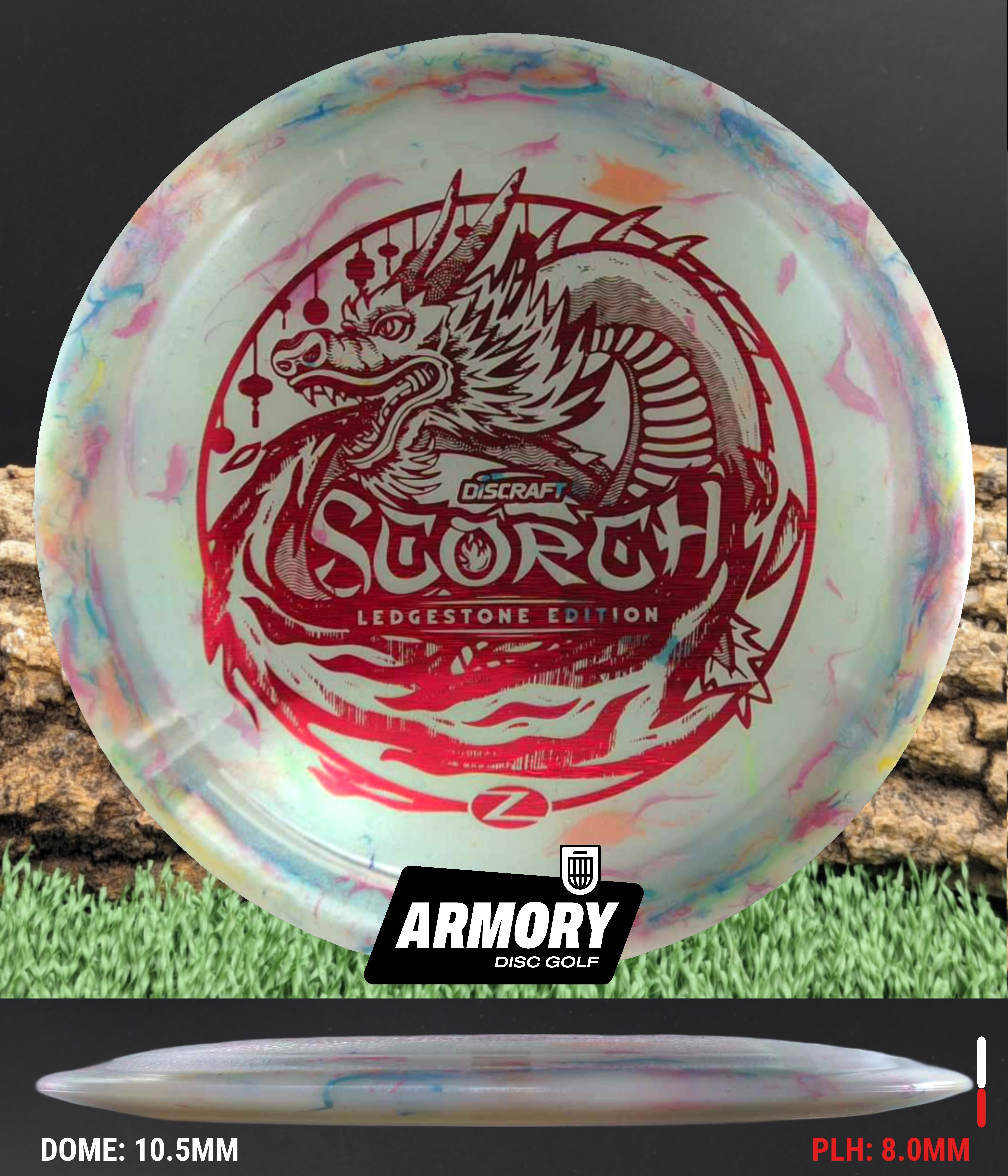 Colorshift Jawbreaker Z FLX Scorch Ledgestone – Armory Disc Golf