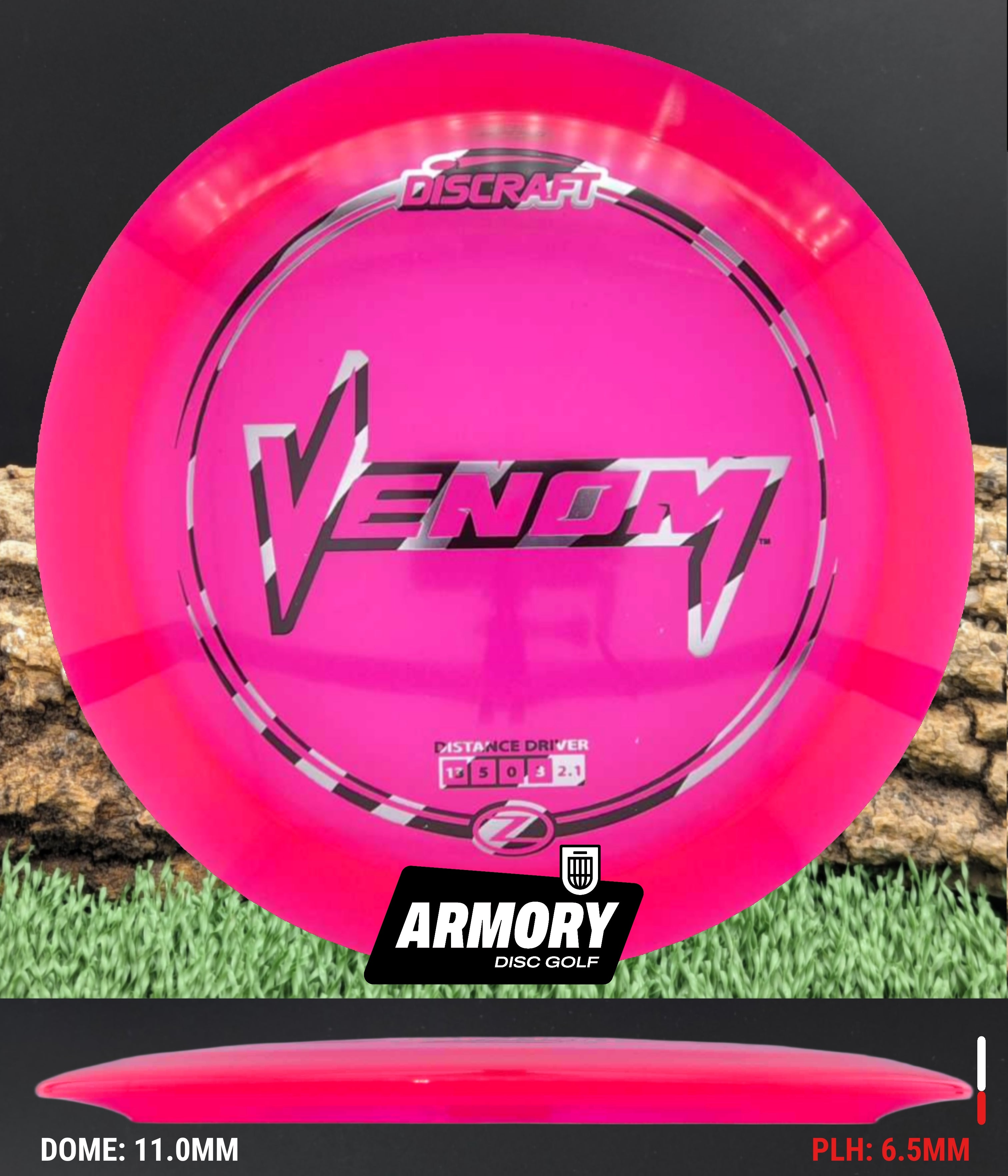 Discraft Z Line Venom - Beefy Distance Driver – Armory Disc Golf Shop