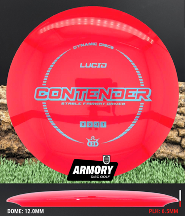 Dynamic Discs Contender Lucid red/ice 173g