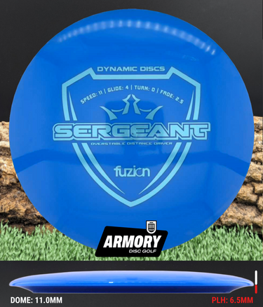 Dynamic Discs Sergeant Fuzion blue/ice 172g