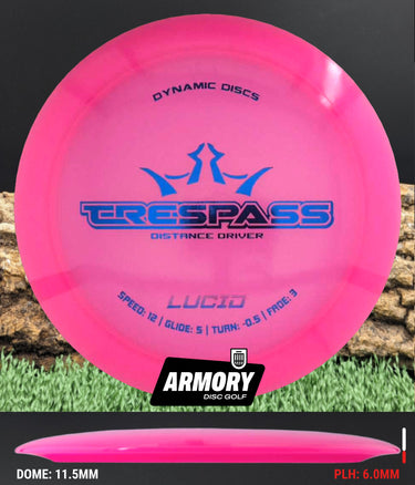 Dynamic Discs Trespass Lucid Pink/Blue 174.0g