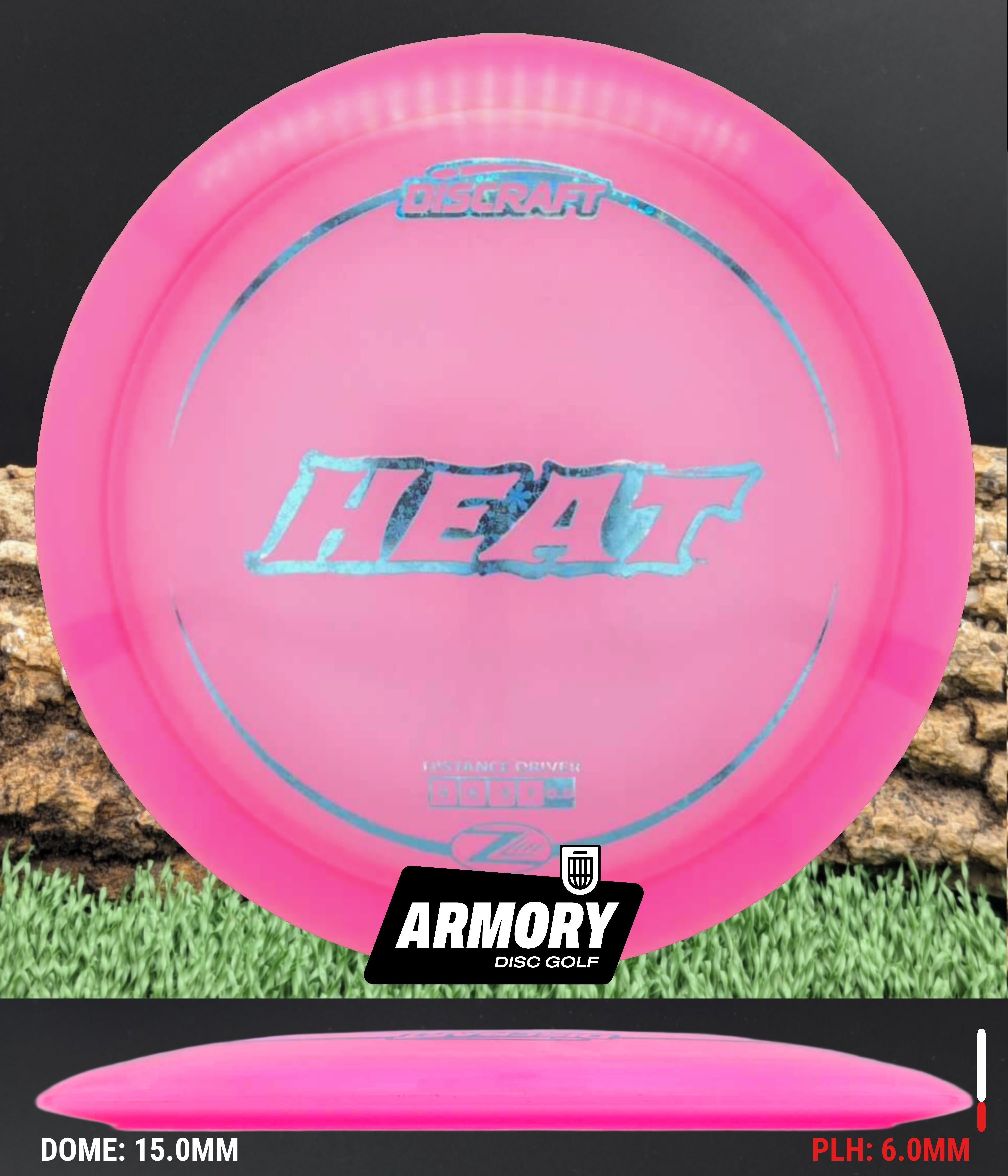 Discraft Z Heat – Understable Fairway Driver – Armory Disc Golf Shop