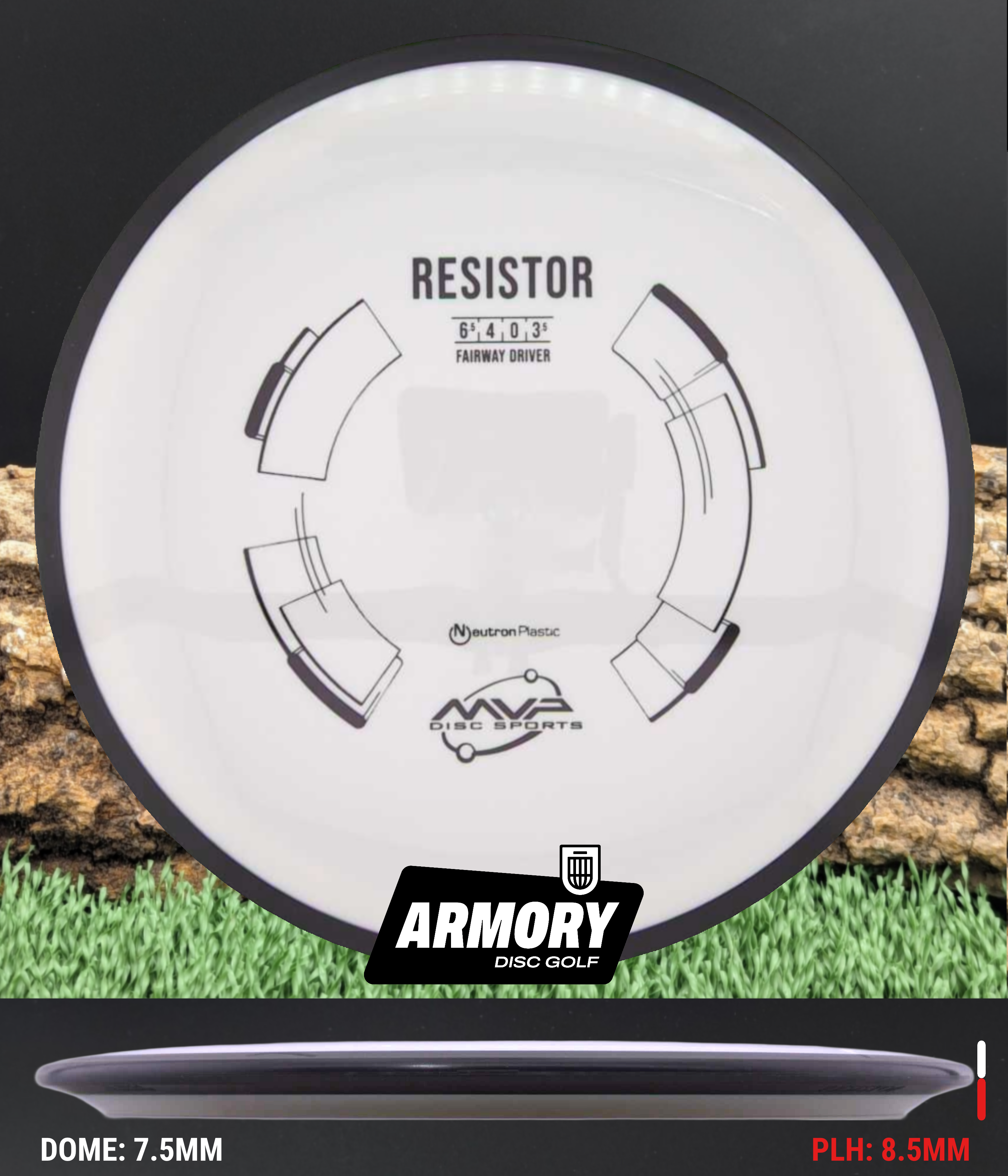 MVP Resistor – Overstable Fairway - GYRO – Armory Disc Golf Shop
