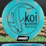 Elevation Discs Elevation Koi 200 Glo-G Icy/Black 173.1g