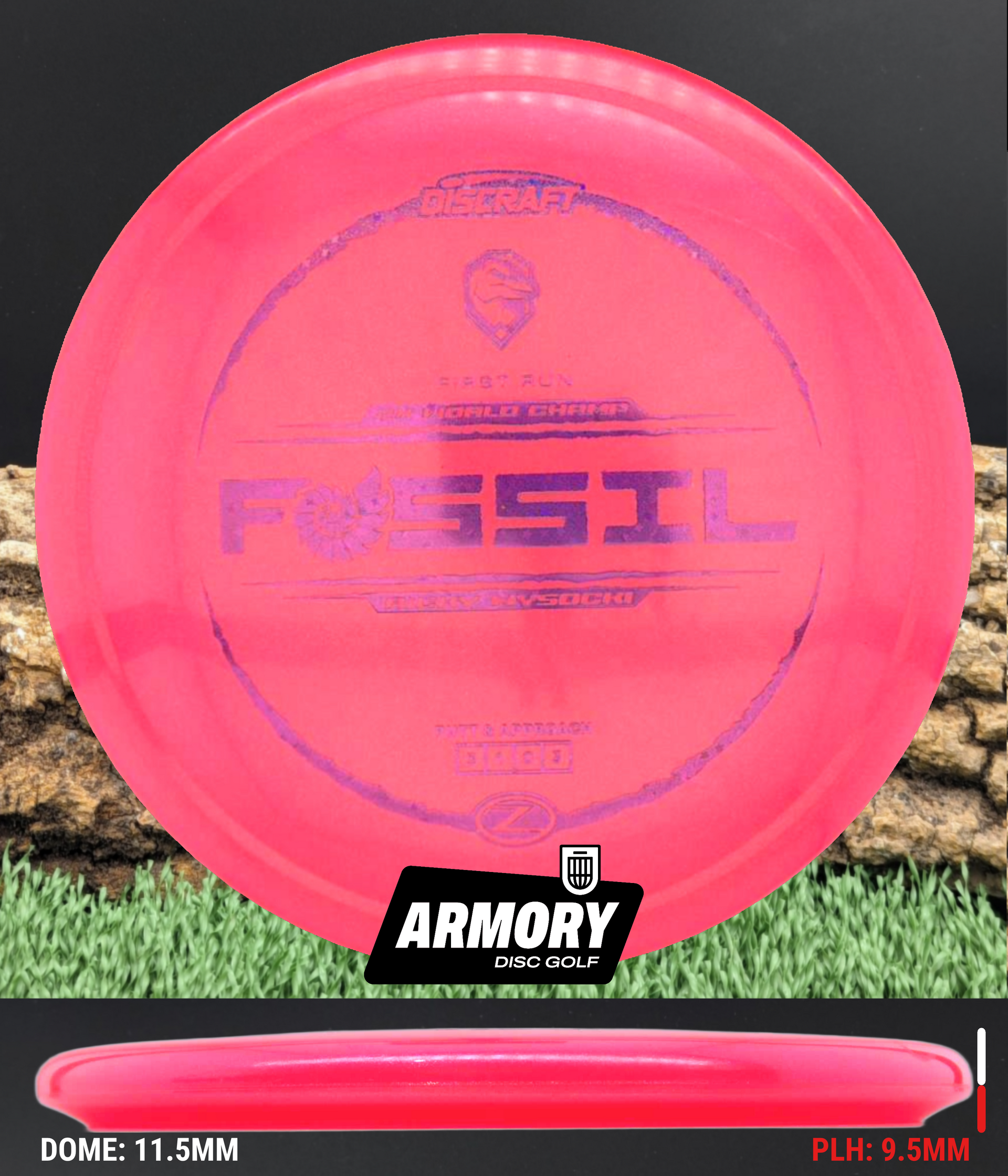 Discraft Z Colorshift Fossil - Ricky Wysocki