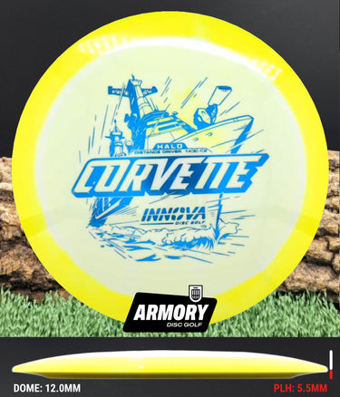 Innova Corvette Halo Star White & Yellow/Blue 170.2g