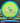 Innova Fox Halo Star Green & Blue/Rose Gold 159g