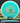 Innova Fox Halo Star Seafoam/Orange 159.6g
