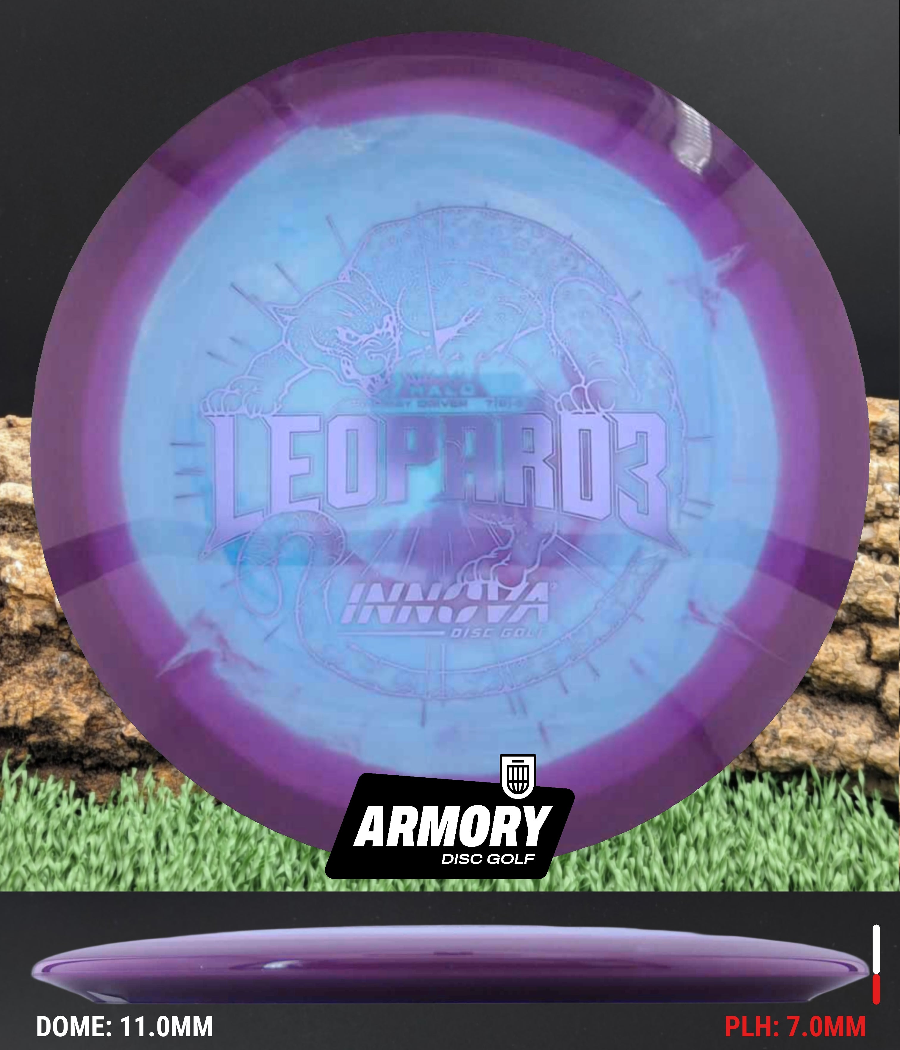 「LEOLEO」HIGH-LIGHT CAVALET Naja ターコイズ Innova Leopard3 – Halo Star Fairway Driver