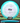 Innova Mako Halo Star white-aqua/rose gold 160g