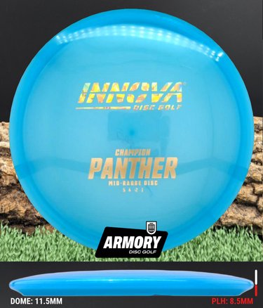 Innova Panther Champion blue/gold shatter-gold 174.4g