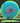 Innova Rollo Halo Star Turquoise/Dayglow  /Red 178.1g