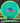 Innova Tern Halo Star Turquoise-Yellow/Rainbow 171.6g