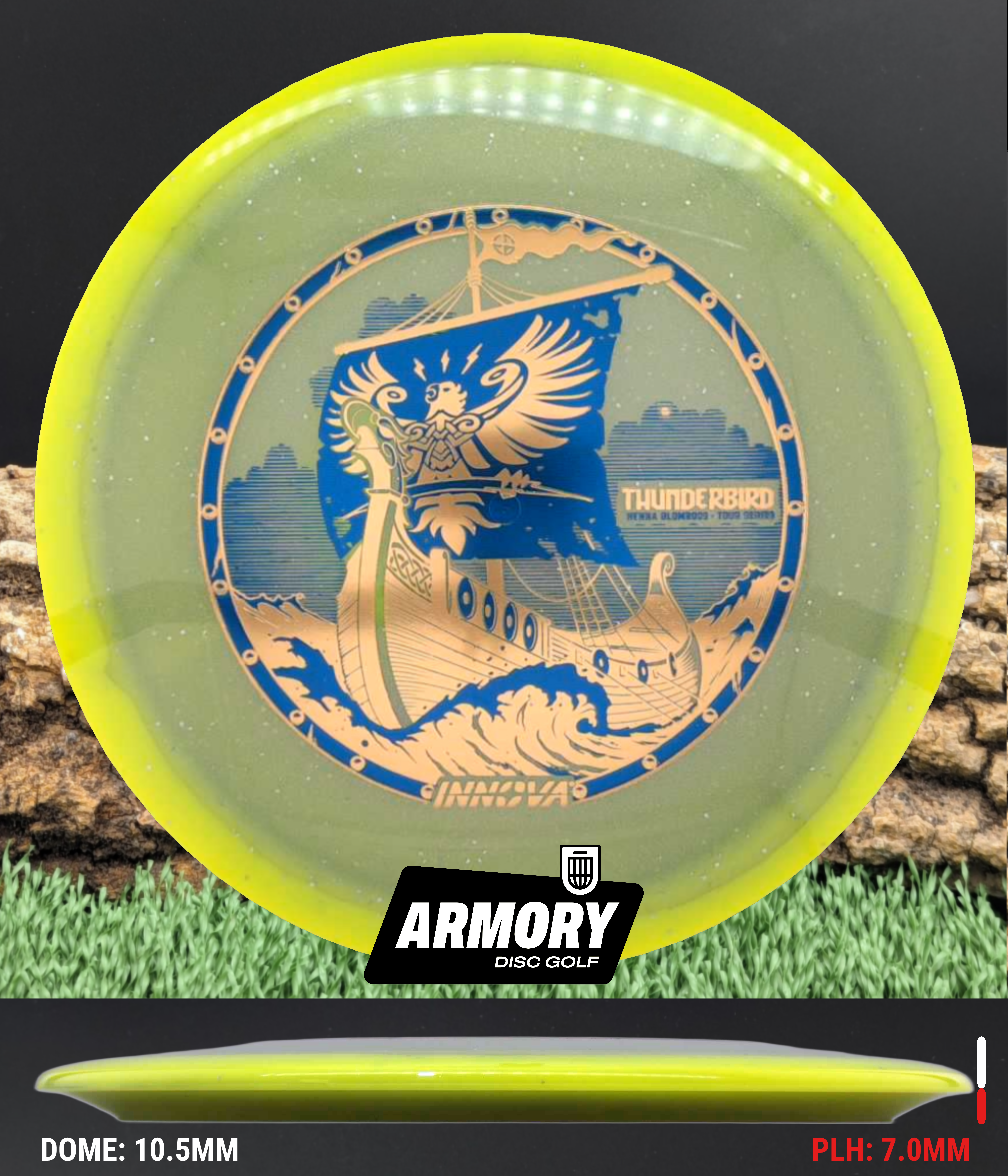 Innova Moondust Halo Champion Thunderbird – Armory Disc Golf Shop