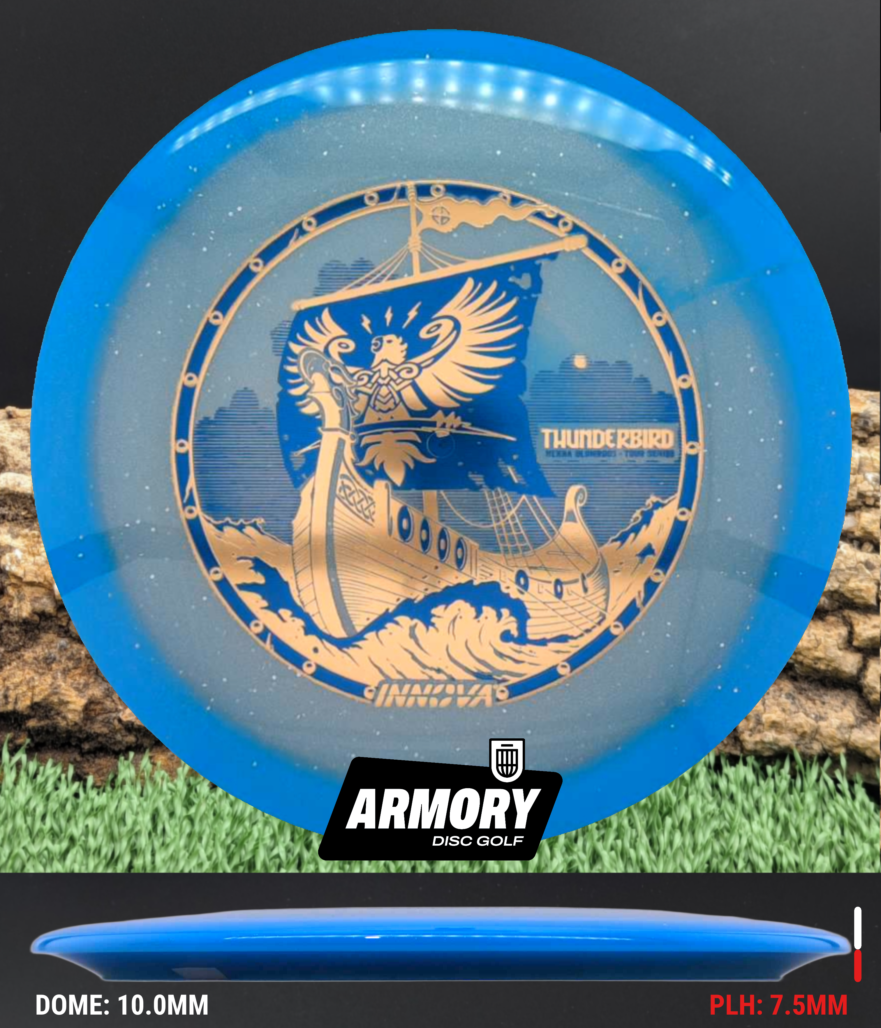 Innova Moondust Halo Champion Thunderbird – Armory Disc Golf Shop