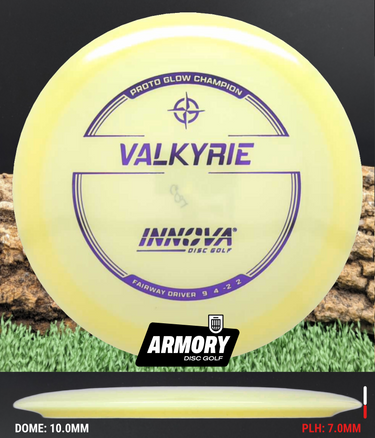 Innova Valkyrie Pro Glow/Purple 175.3g