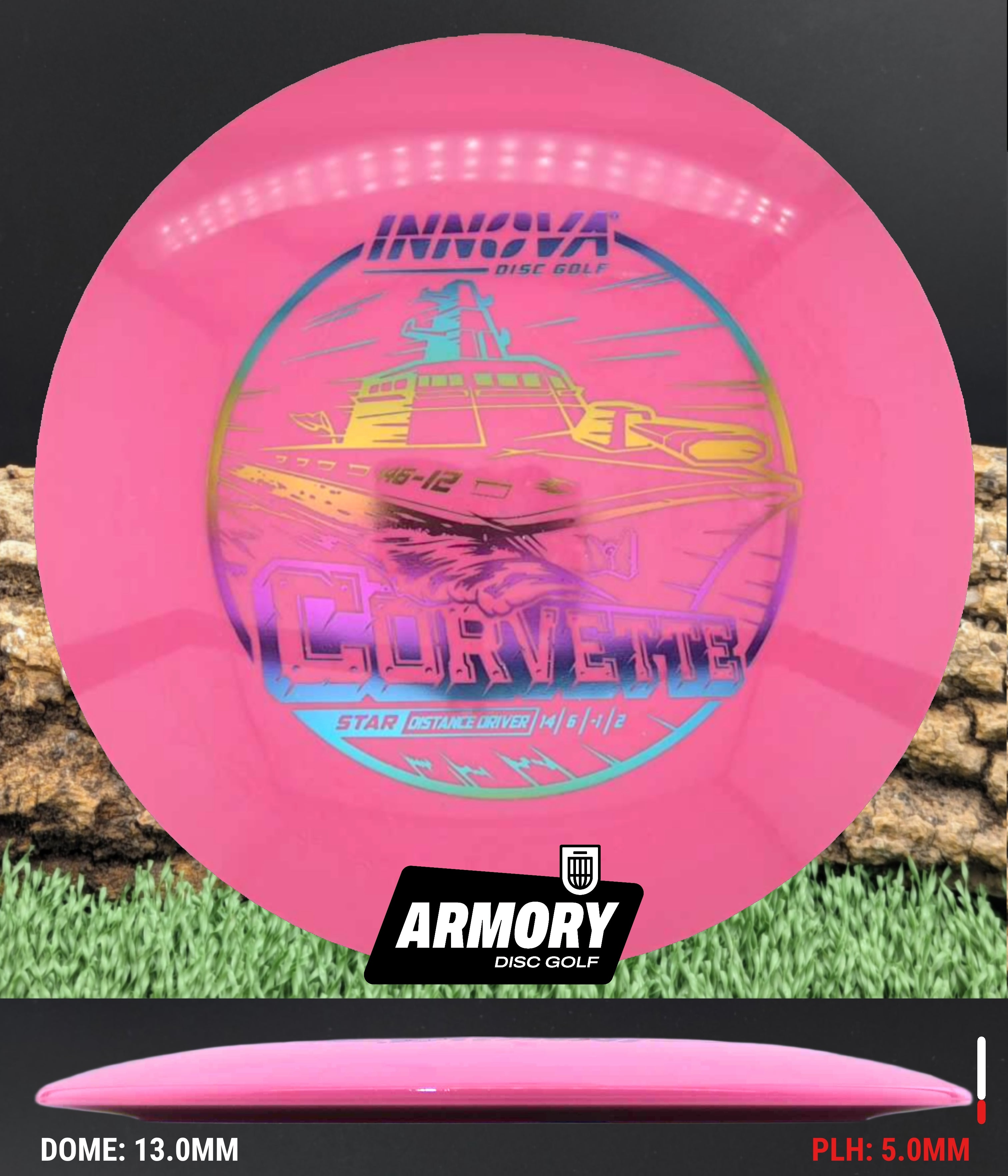 Innova Corvette – Speed 14 Distance Driver – Armory Disc Golf Shop