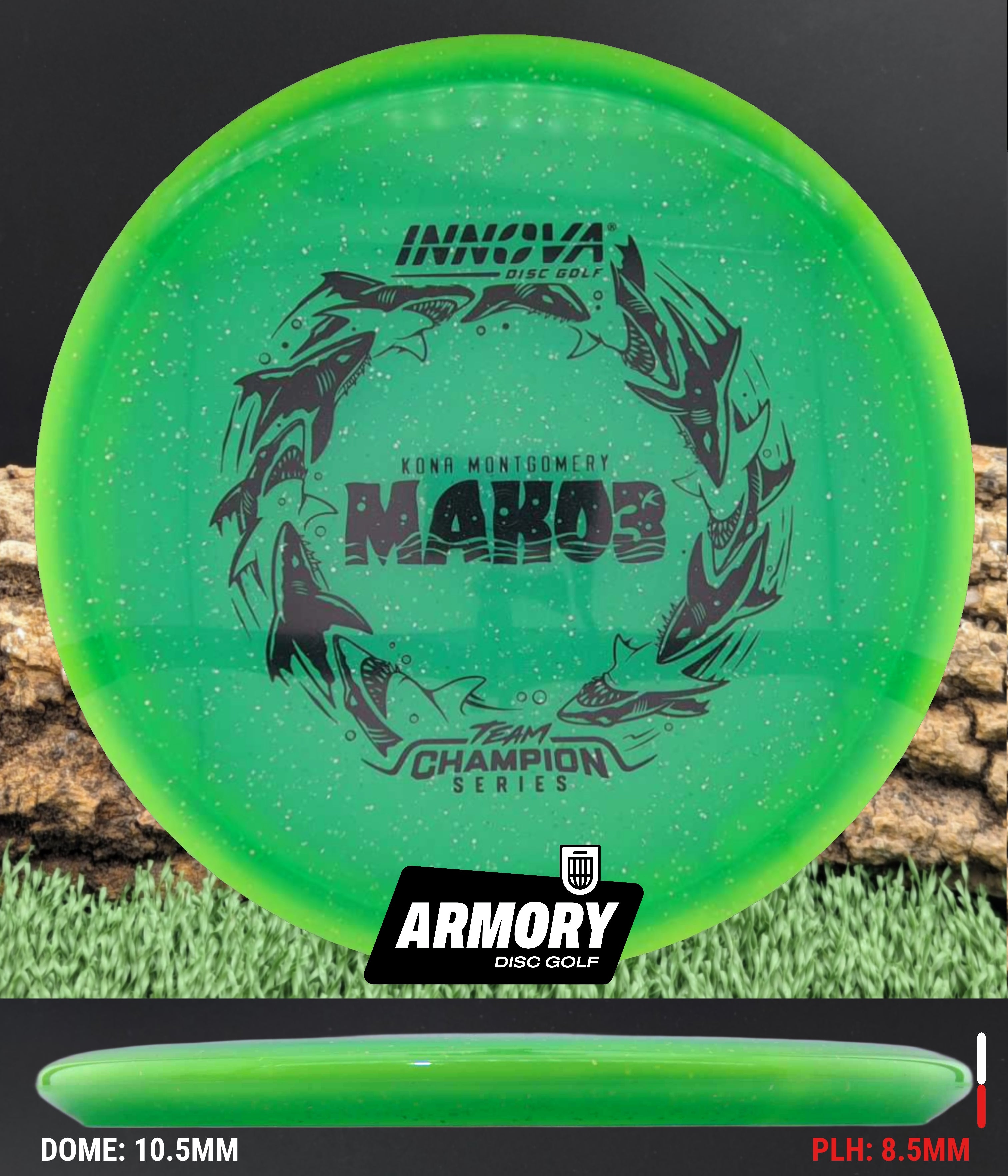 Innova 2026 Tour Series Mako3 Kona Montgomery – Armory Disc Golf Shop