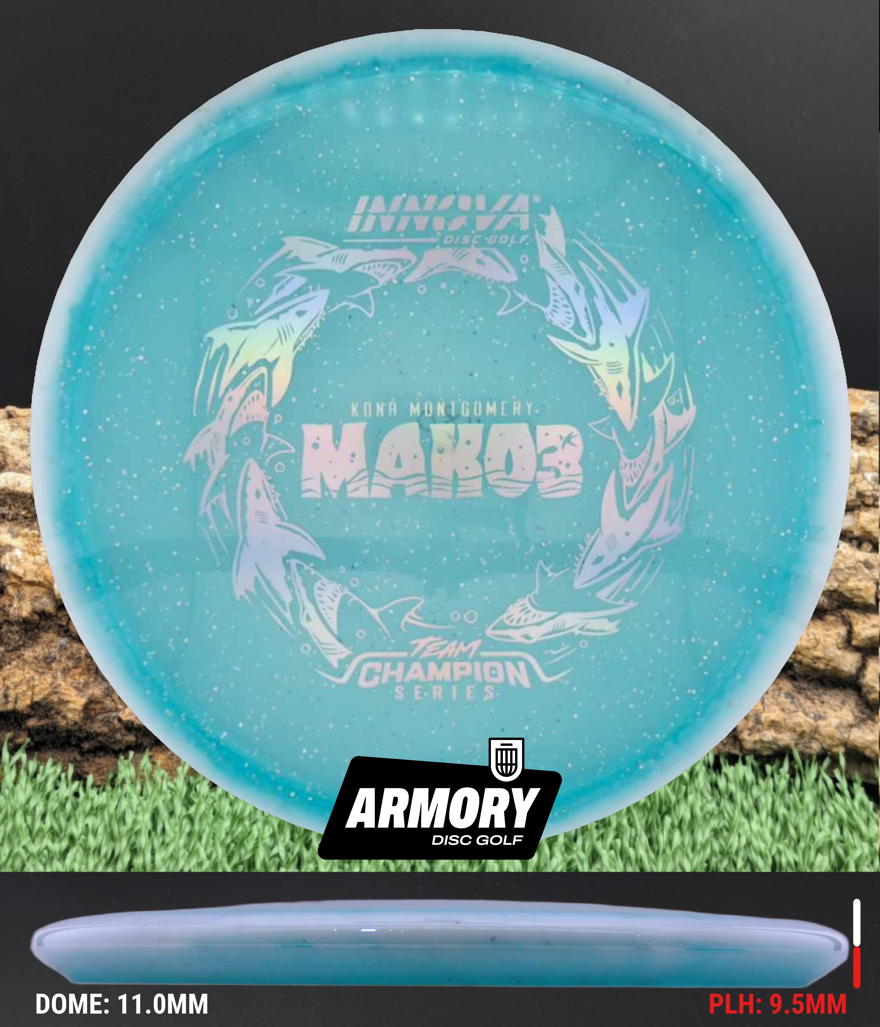 Innova 2026 Tour Series Mako3 Kona Montgomery – Armory Disc Golf Shop