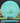 Kastaplast Gadd K1 pale teal/green sparkle 179.5g