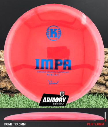 Kastaplast Impa k1 Grind Red/Light Red/Blue 175.4g