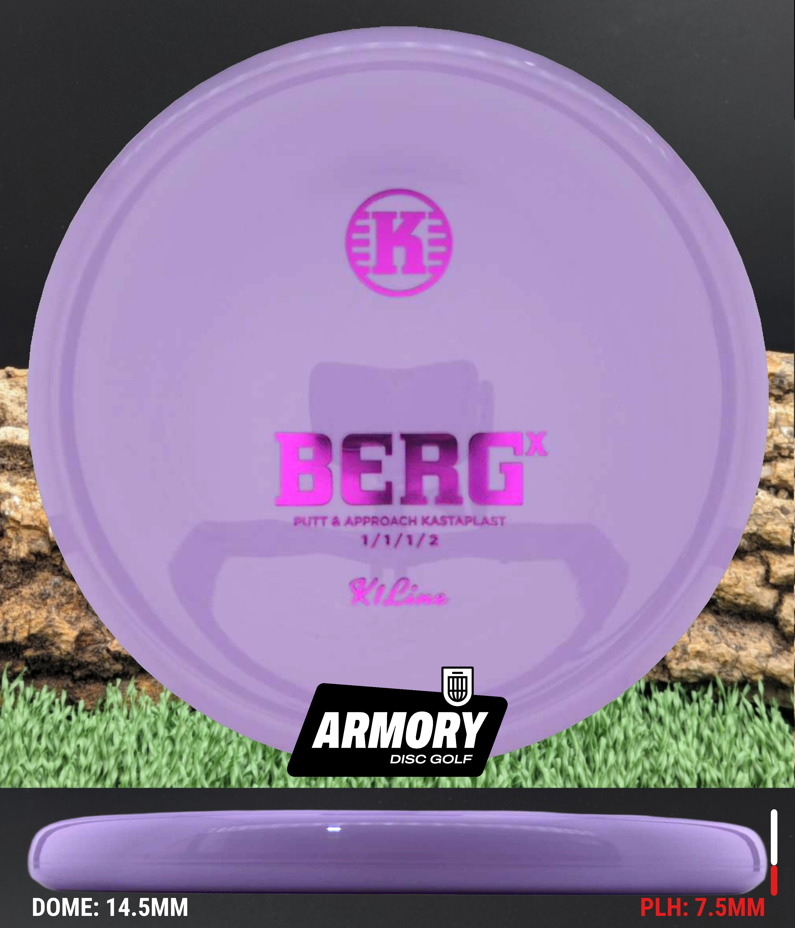 Kastaplast Berg X – K1 & K1 Soft Putter / Approach Disc – Armory