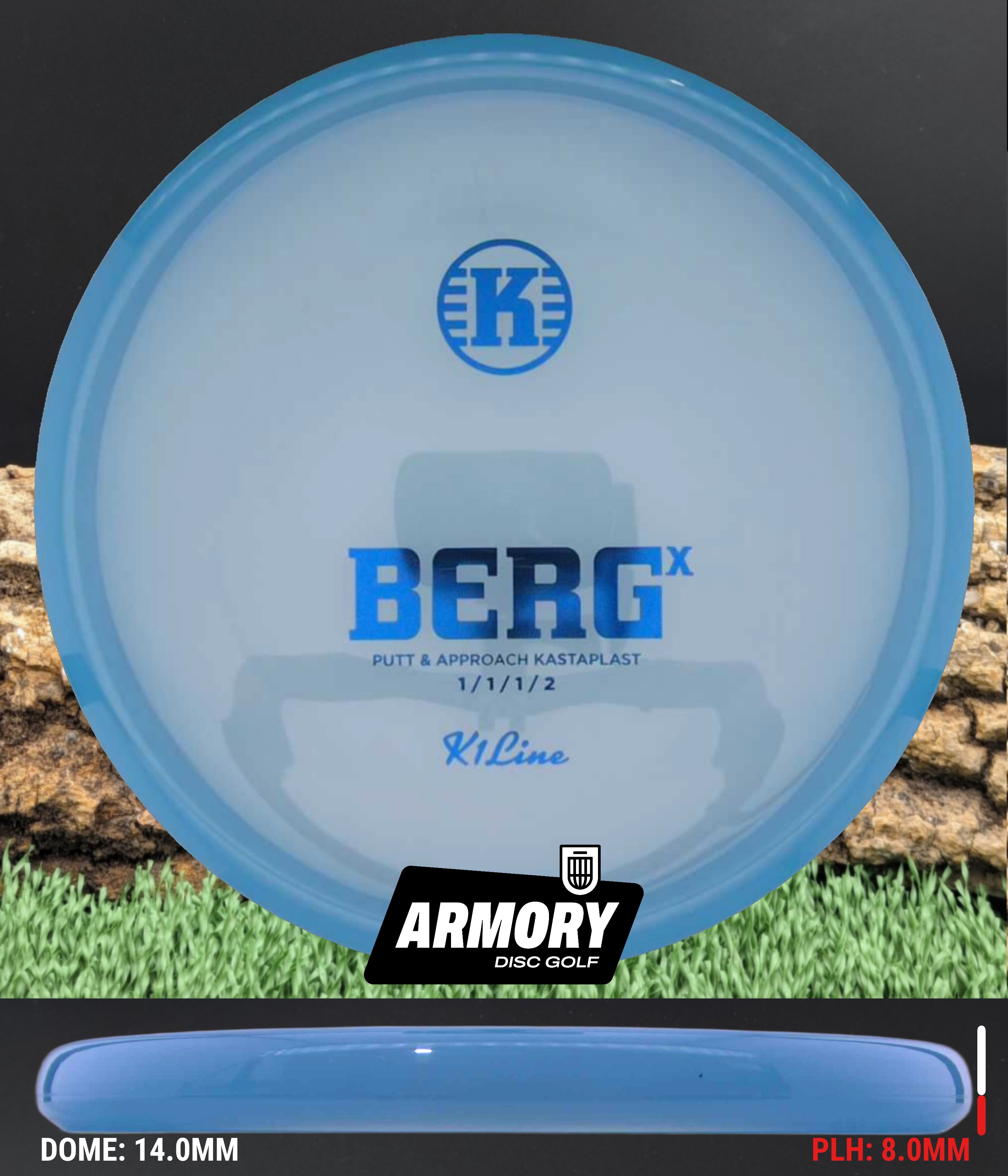 Kastaplast Berg X – K1 & K1 Soft Putter / Approach Disc – Armory