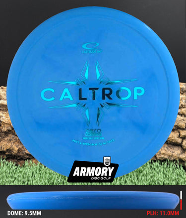 Latitude 64 Caltrop Fuzion Zero Medium BLue/Aqua 172.5g