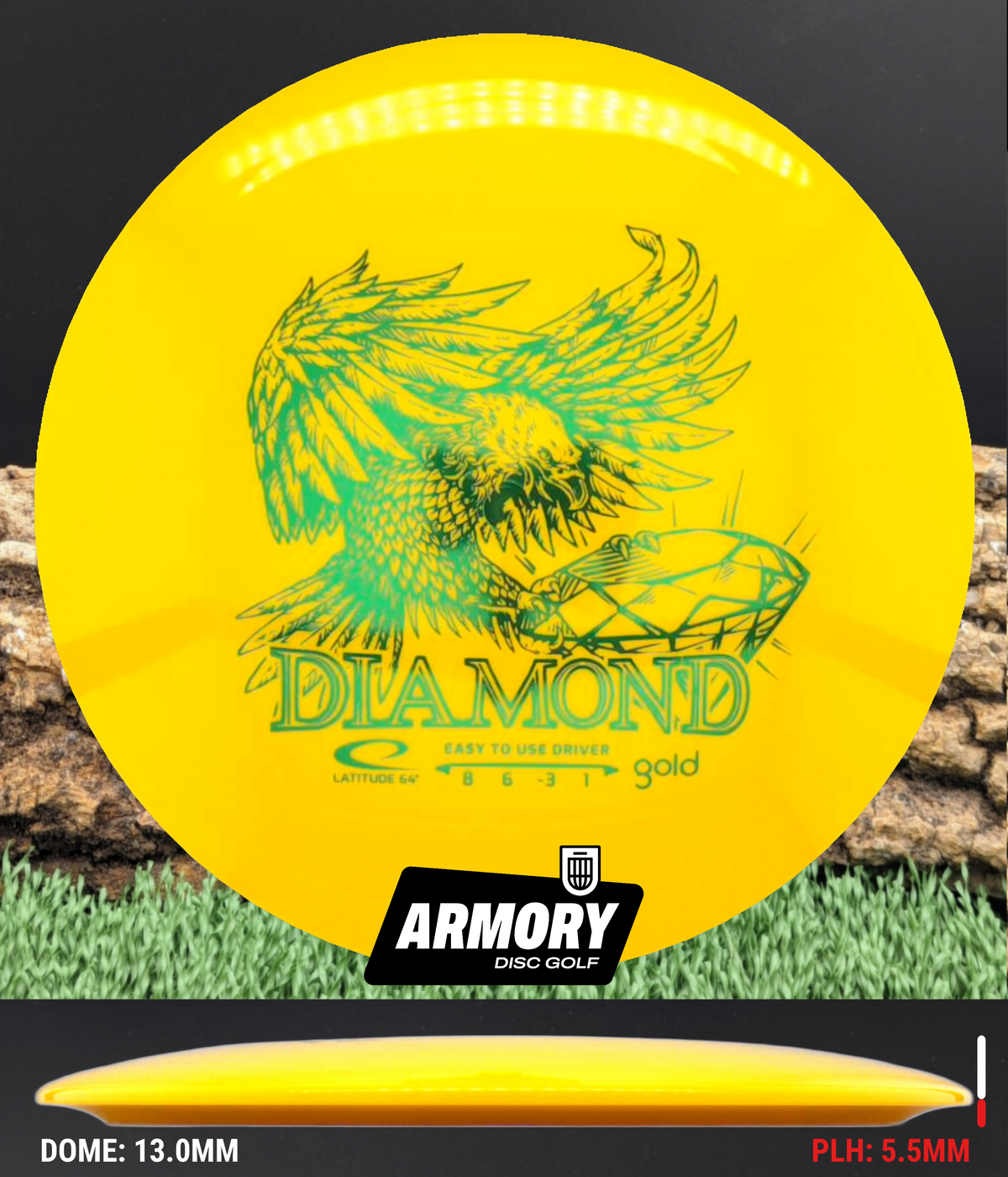 Latitude 64 Gold Line Diamond Fairway Driver | Choose Your Disc