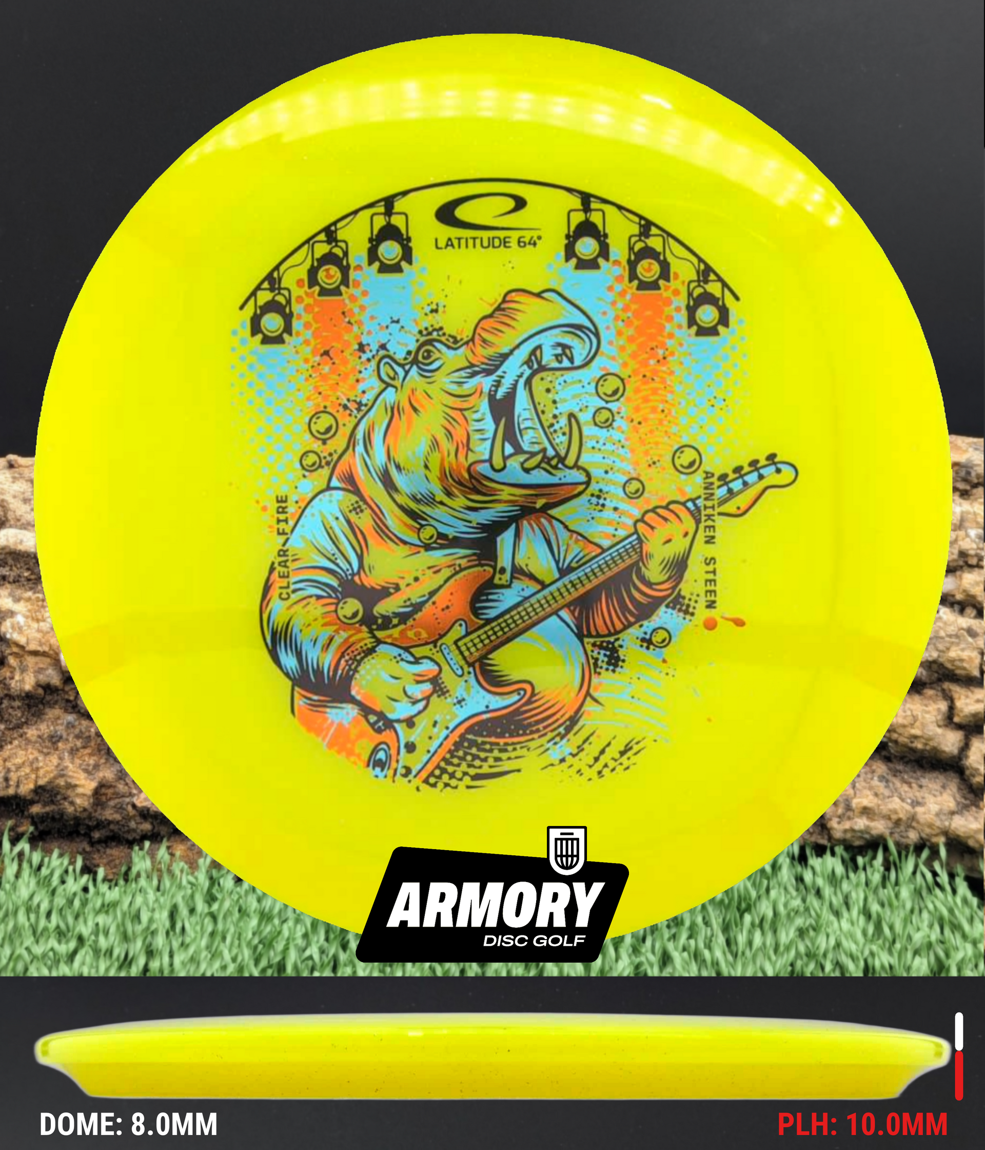 Latitude 64 Clear Sparkle Fire | Anniken Steen – Armory Disc Golf Shop