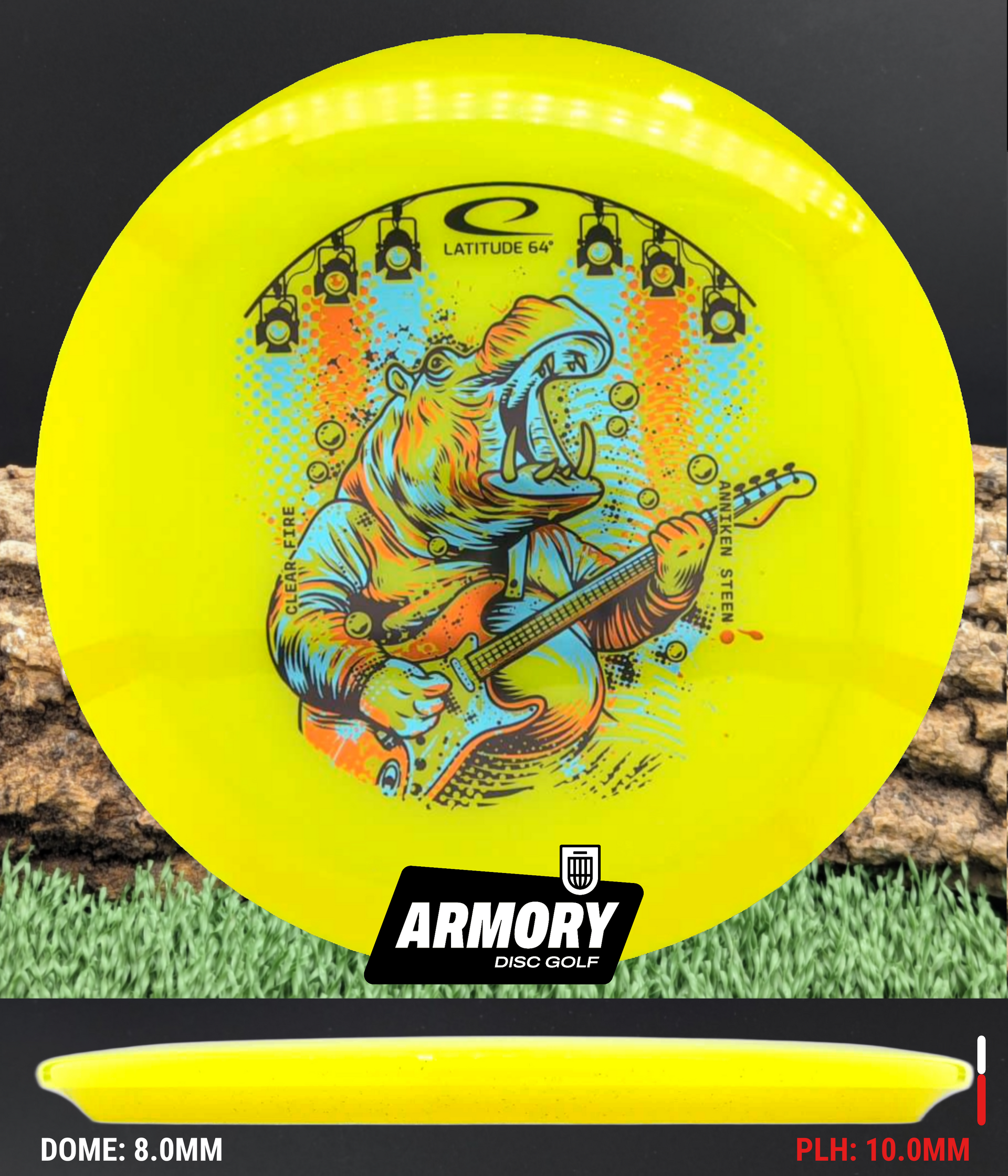 Latitude 64 Clear Sparkle Fire | Anniken Steen – Armory Disc Golf Shop