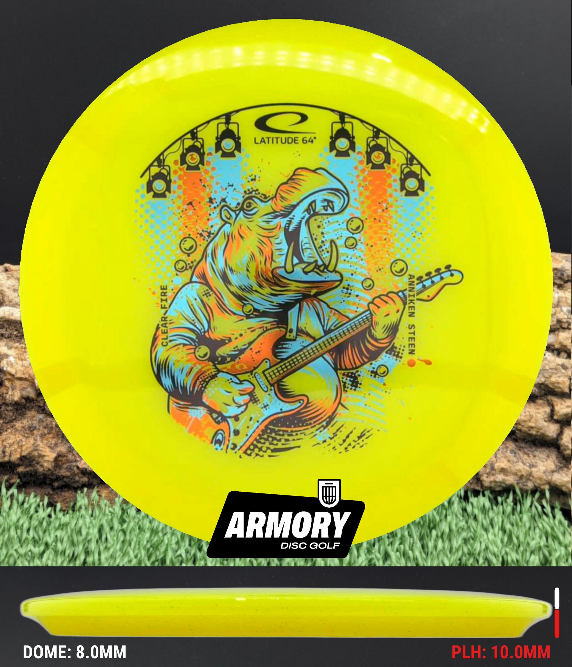 Latitude 64 Clear Sparkle Fire | Anniken Steen – Armory Disc Golf Shop