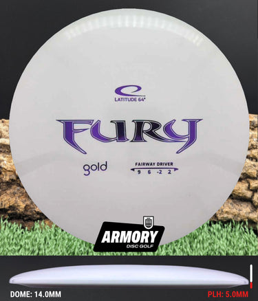 Latitude 64 Fury Gold White/Purple 173g