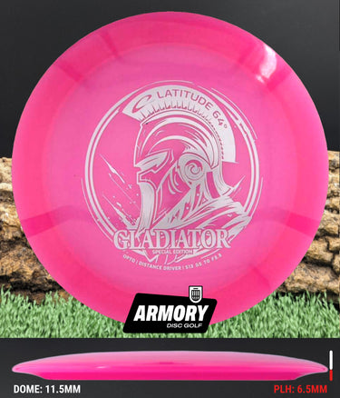 Latitude 64 Gladiator Opto Hot Pink/Matte Silver 176.4g