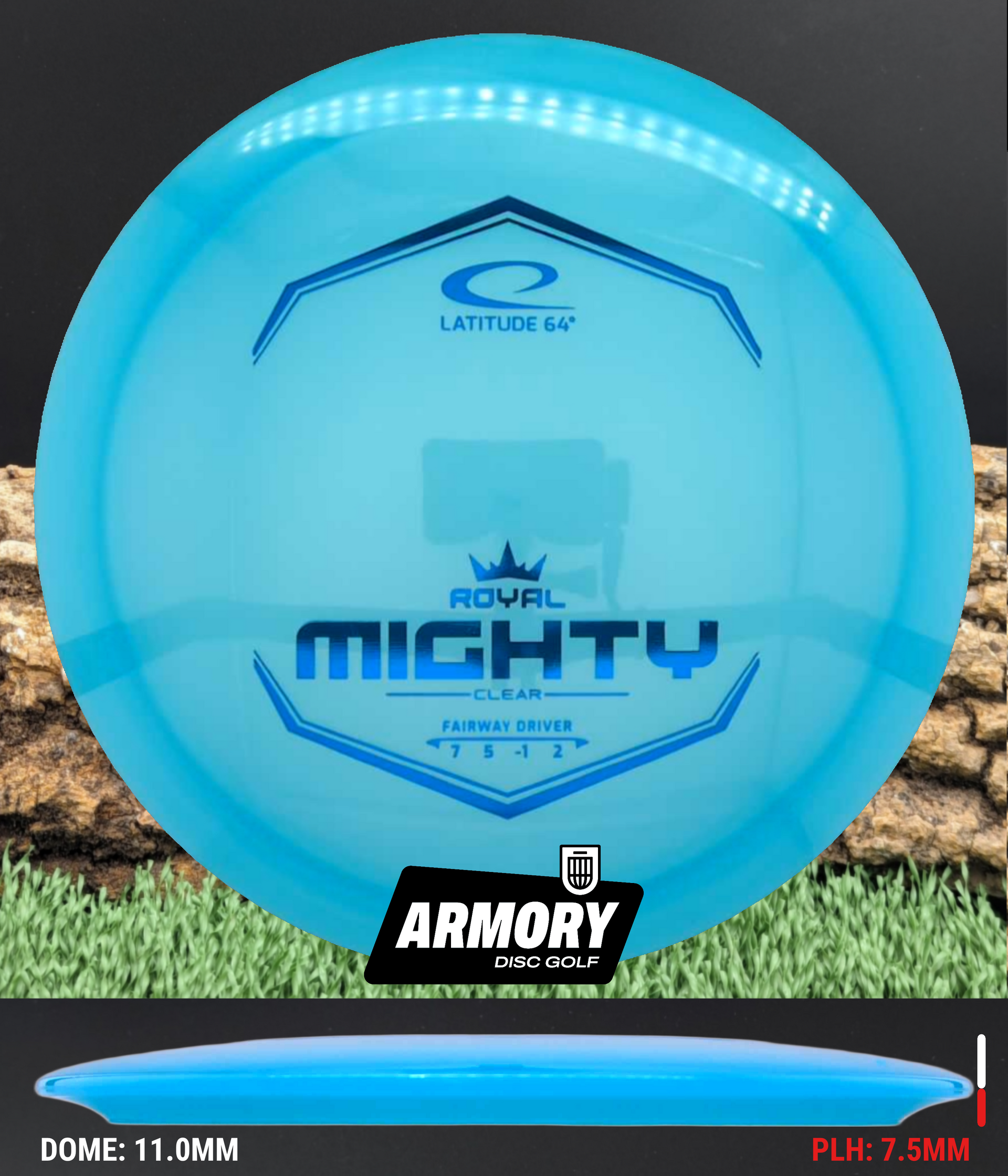 Latitude 64 Royal Clear Mighty Fairway Driver | Choose Your Exact Disc