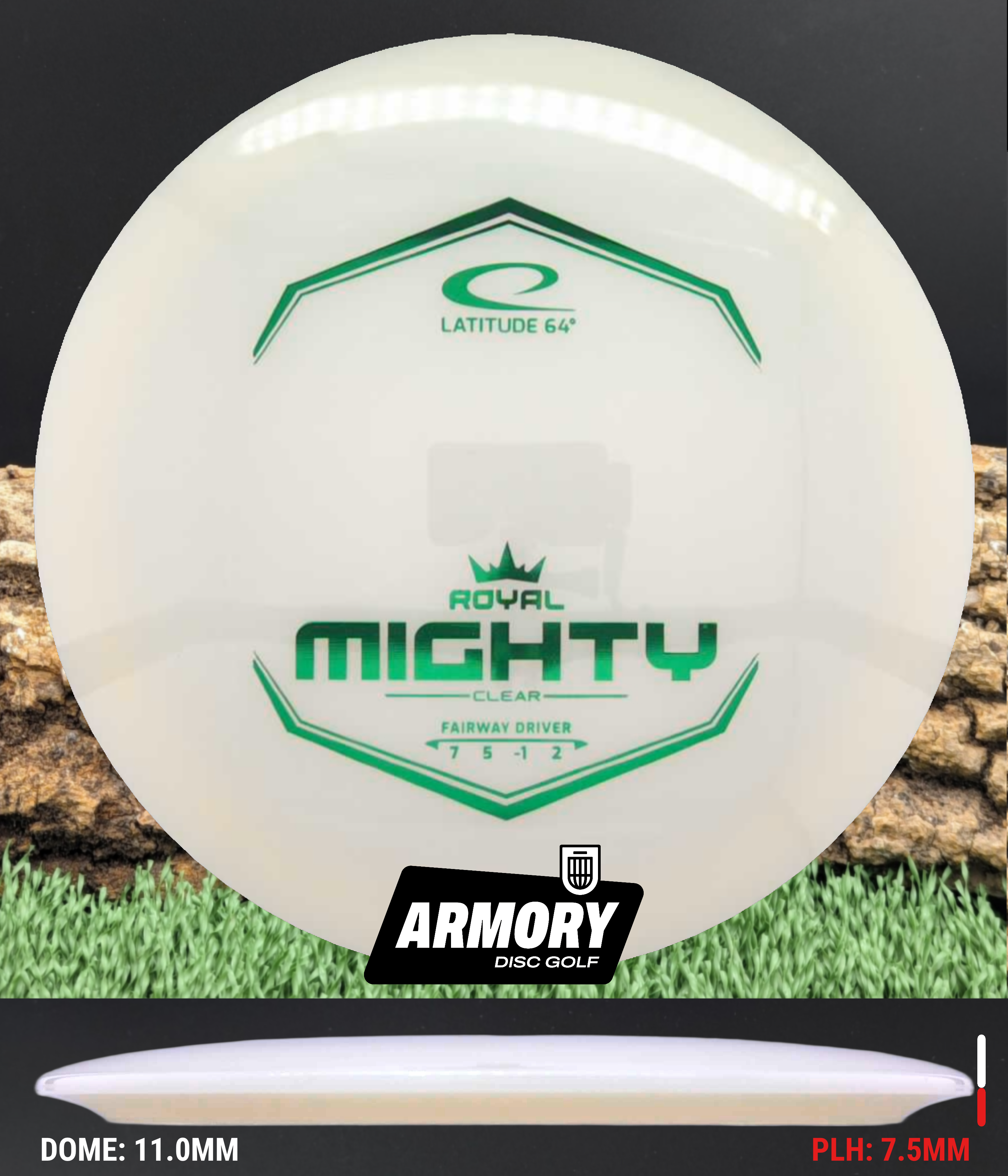 Latitude 64 Royal Clear Mighty Fairway Driver | Choose Your Exact Disc