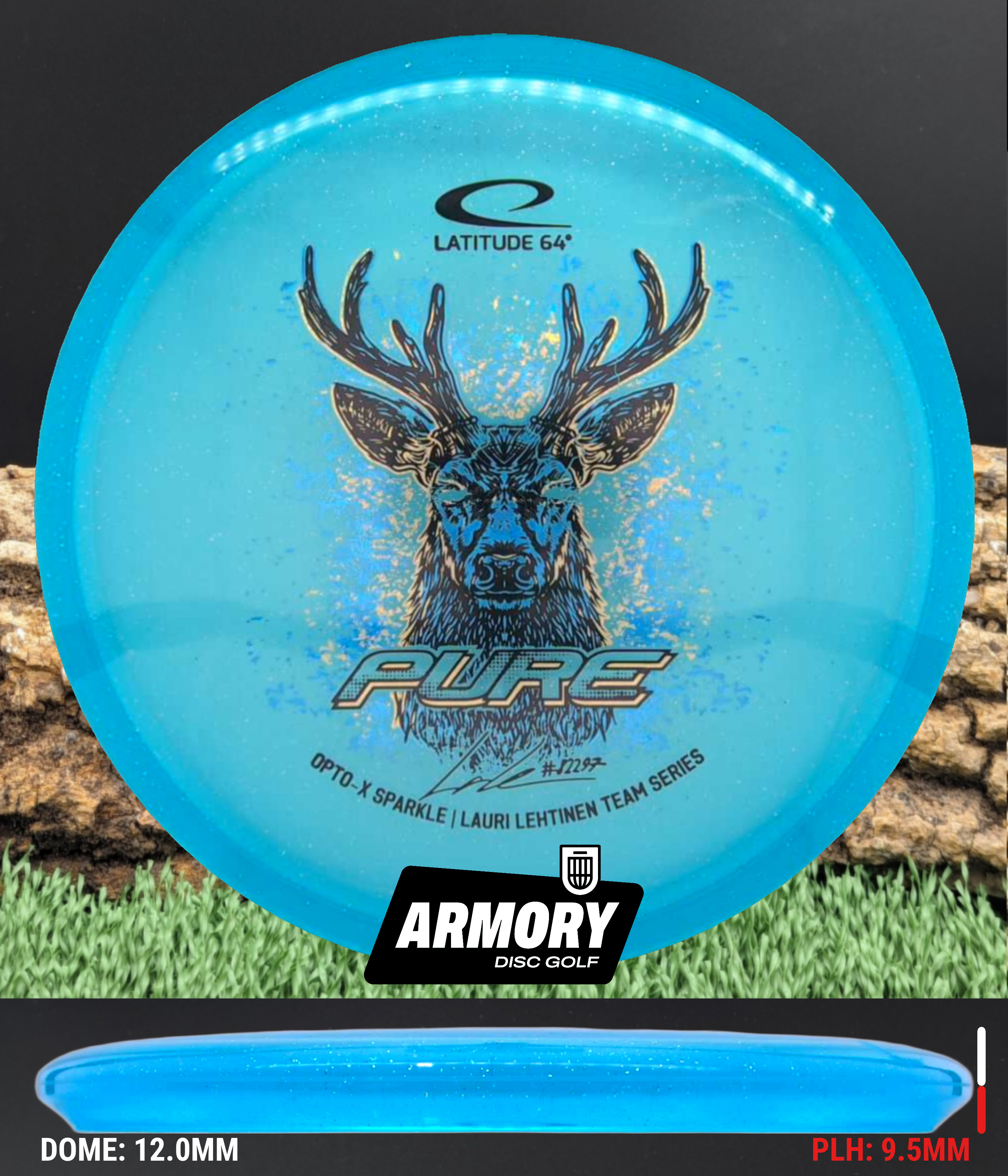 ラブラドライト　2370g Latitude 64 Opto-X Pure | Team Series – Armory Disc Golf Shop