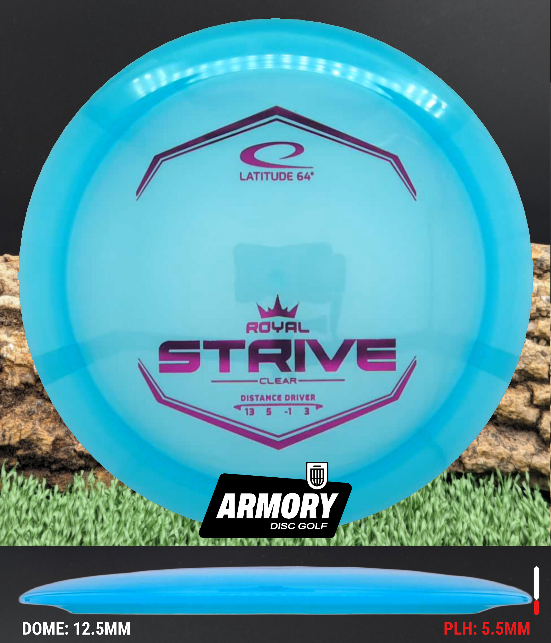 Latitude 64 Royal Clear Strive Driver | Choose Your Exact Disc