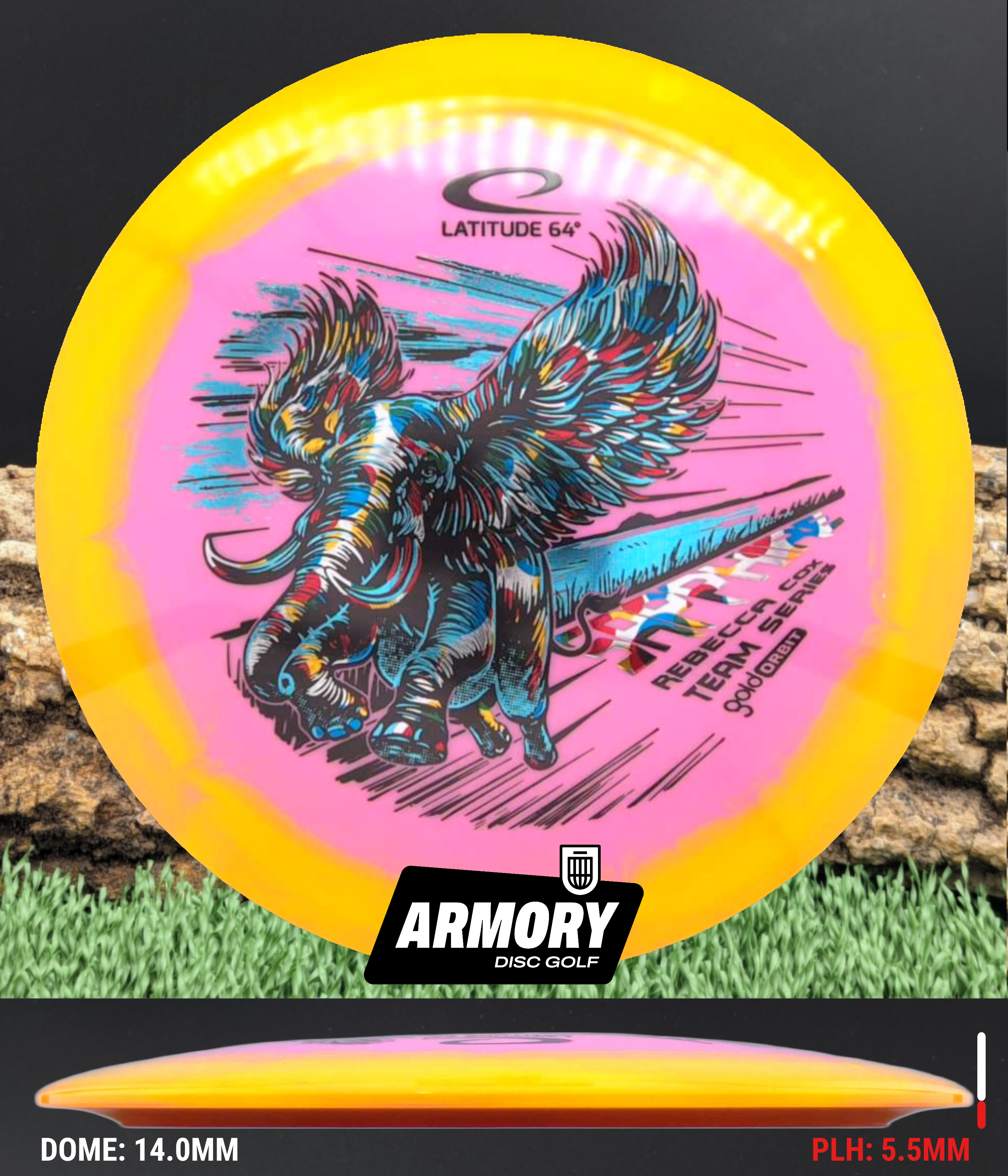 Latitude 64 Gold Orbit Sapphire - Rebecca Cox – Armory Disc Golf Shop