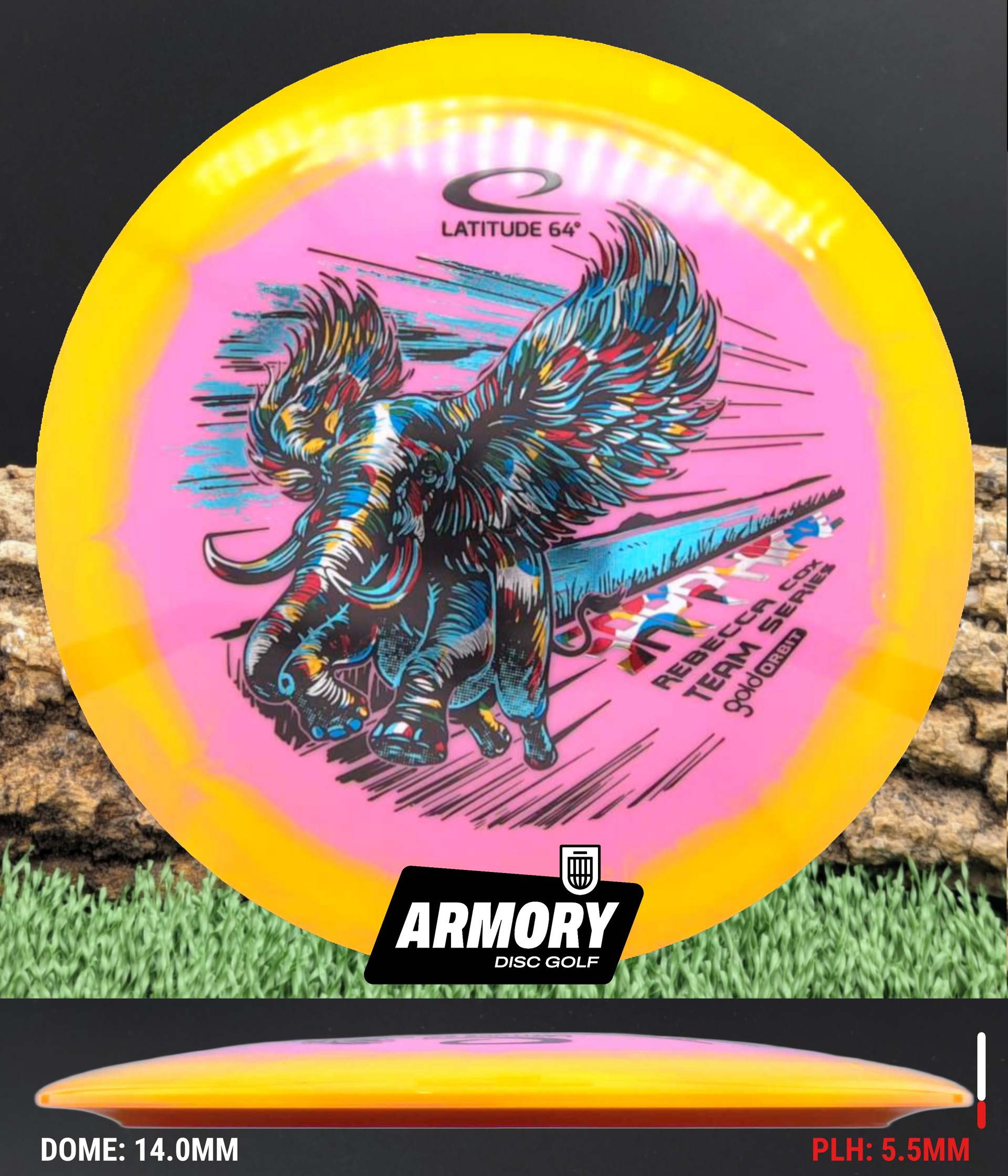 Latitude 64 Gold Orbit Sapphire - Rebecca Cox – Armory Disc Golf Shop