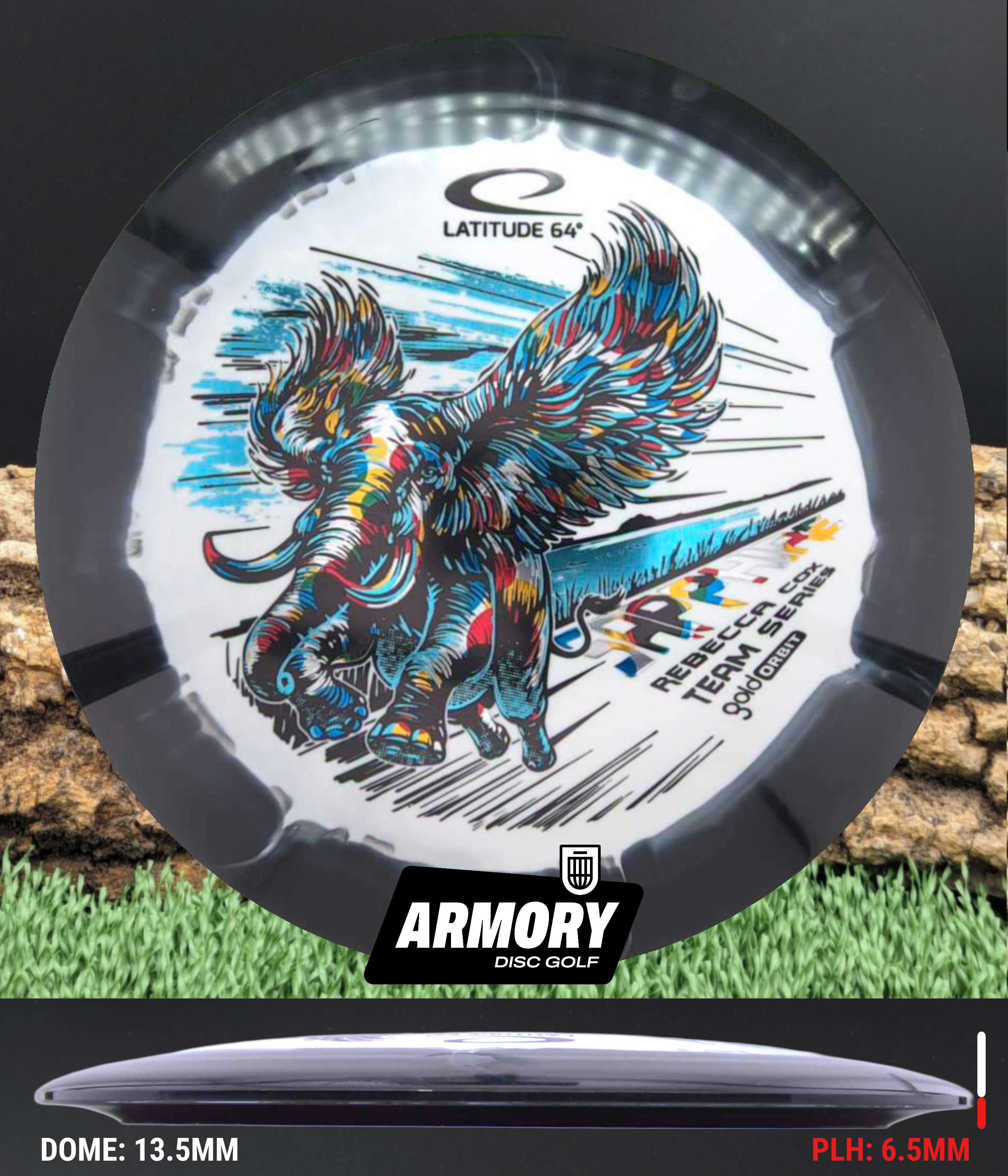 Latitude 64 Gold Orbit Sapphire - Rebecca Cox – Armory Disc Golf Shop