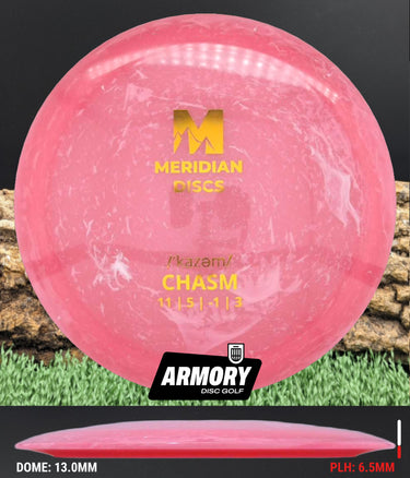 Meridian Discs Chasm pink-white/gold 177g