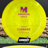 Meridian Discs Current Dayglow/Purple Squares 174.0g