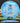 Meridian Discs Marbled Clarus Altitude Blue/Black Shatter 174.7g